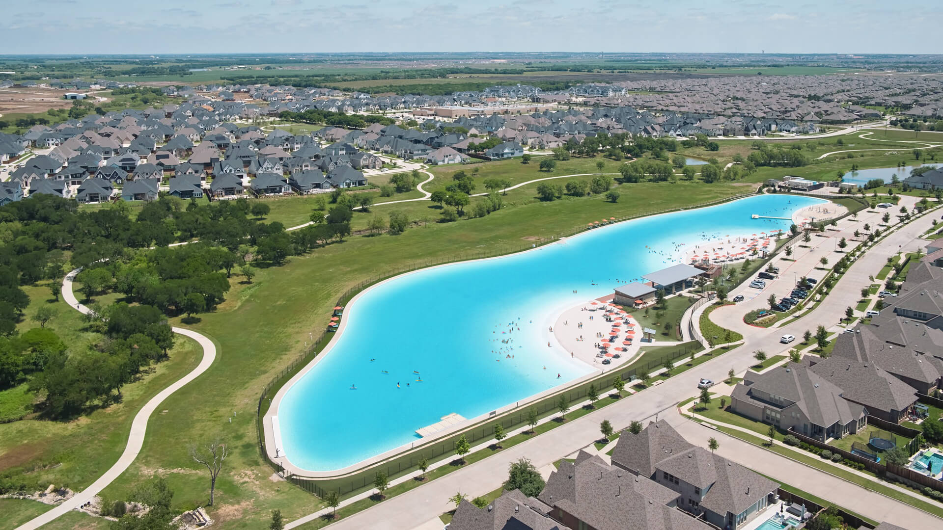 Windsong Ranch — The Lagoon aerial view